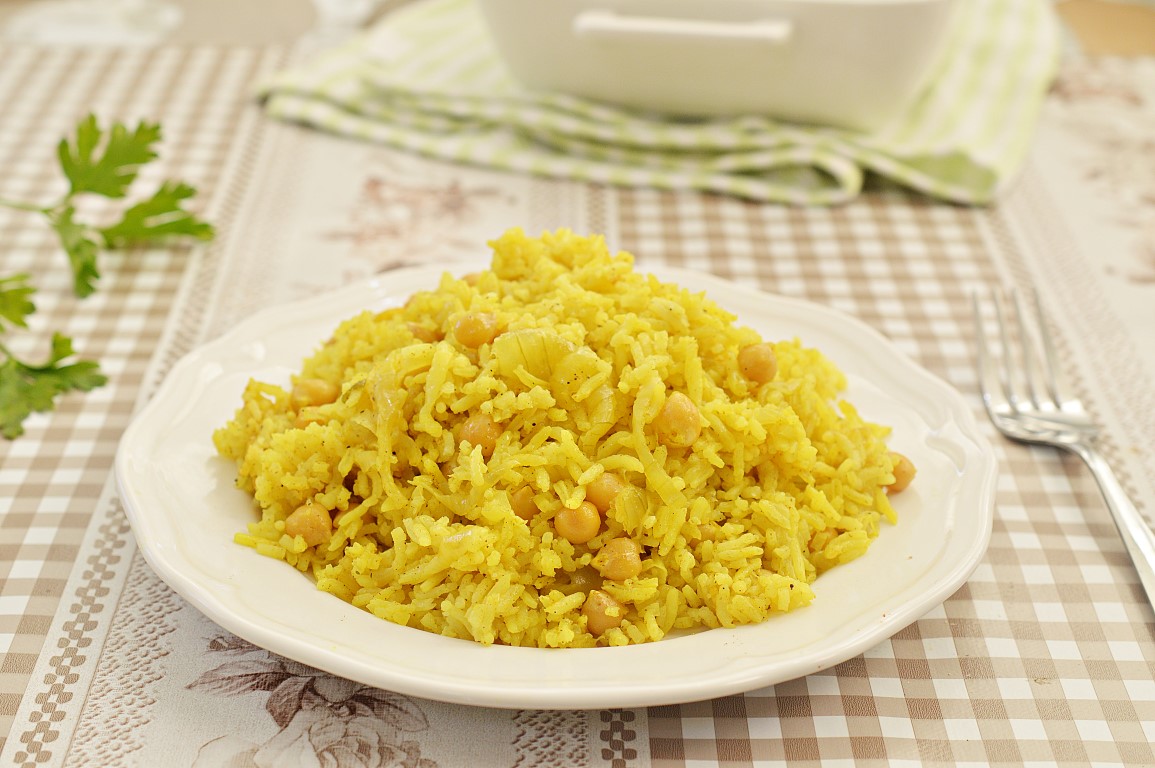 מתכון אורז וחומוס