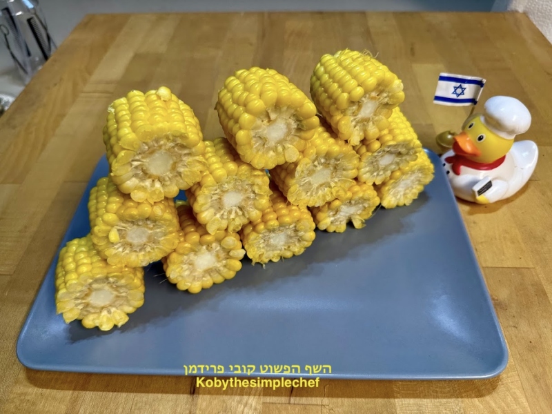 גלגלי תירס בבישול קצר טבעוני ללא גלוטן