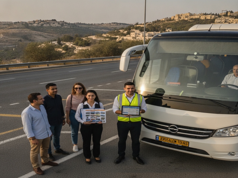  מתכננים נסיעה? כל מה שחובה לבדוק לפני שסוגרים חברת הסעות לירושלים והסביבה