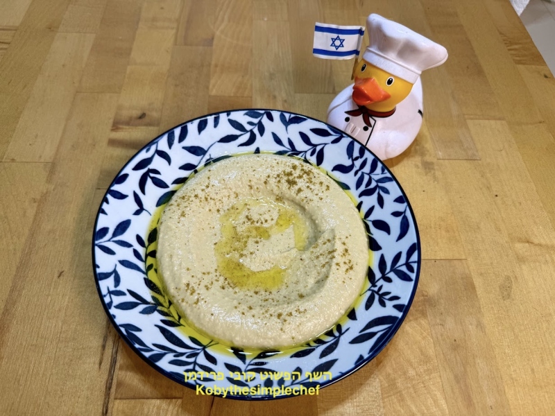 ממרח חומוס מהיר עם קיצורי דרך טבעוני ללא גלוטן