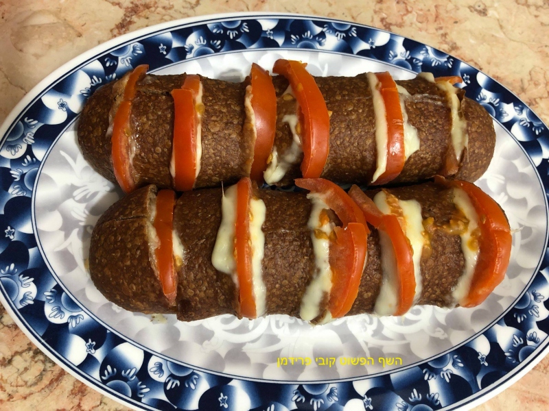 טוסט מניפה בלחמנייה בתנור