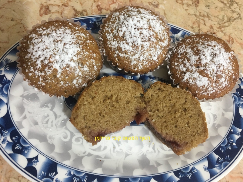 מאפינסופגניה מקמח קוסמין מלא