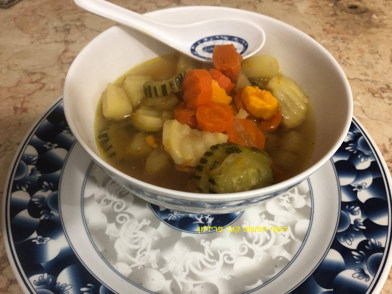 מרק ירקות חורפי משודרג ועשיר