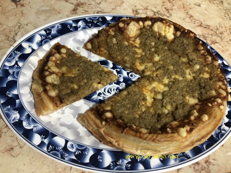 מלווחפיצה עם טפנד זיתים