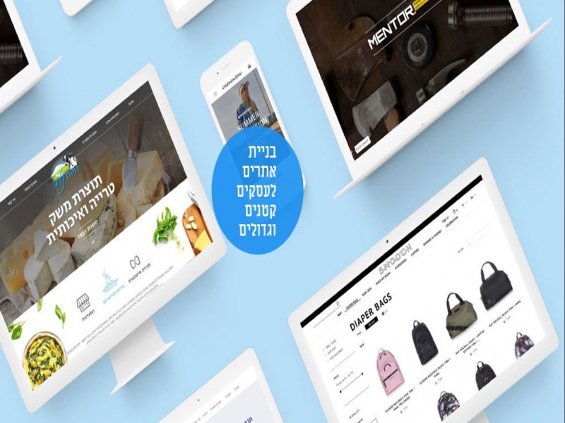 בניית אתר תדמית עבור עסקים קטנים וגדולים