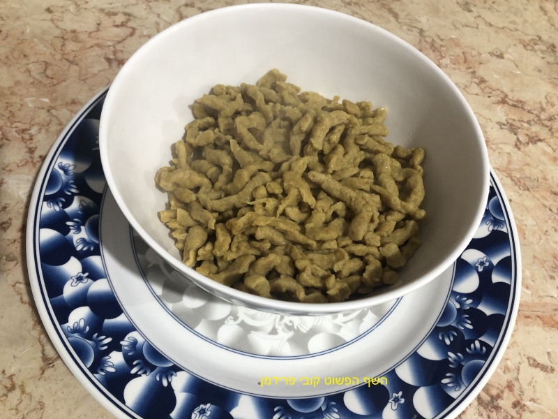 שפצלך- נוקדילי -נטיפי בצק -בצקיות מטובלות למרק