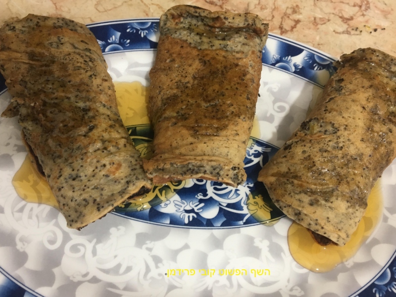 פנקייק פרג עשיר לפורים