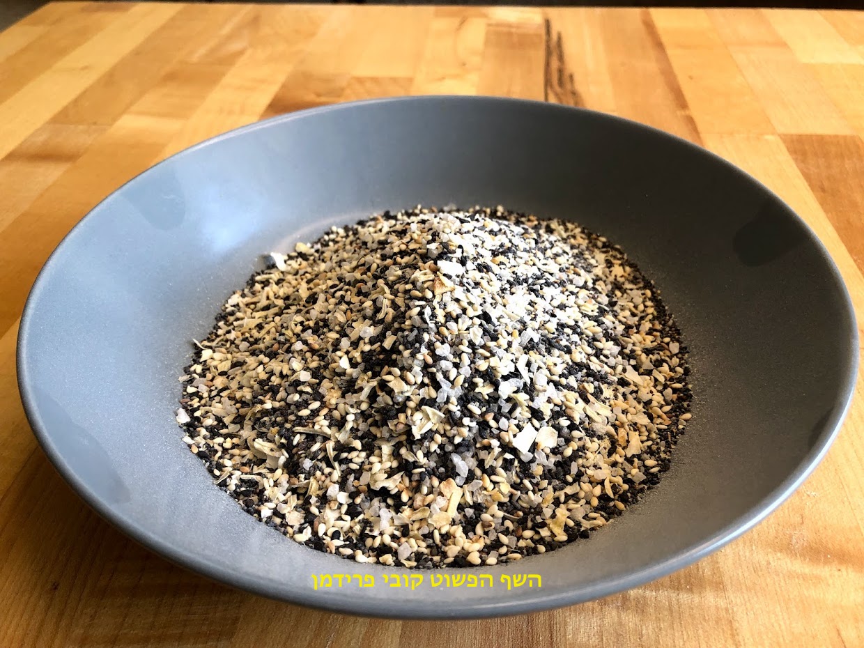 תערובת תבלינים אמריקאית מיוחדת לציפוי ביגל אמריקאי לחמים פוקצ