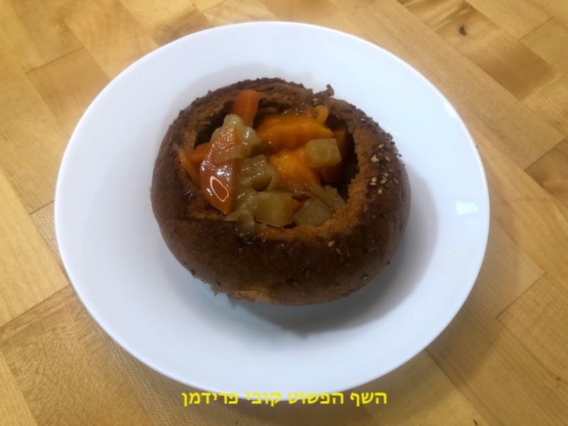 לחמניות המבורגר ככקערה למרקים