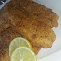 דגי אמנון ללא עור מקמח לבן