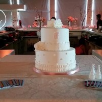 עוגת חתונה שתי קומות