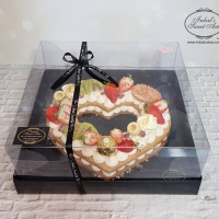 הטרנד החדש - עוגות מתנה בצורת לב