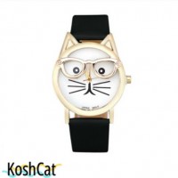 שעון בצורת פני חתול, רצועה בצבע שחור
מידות: שעון 4 ס"מ על 4 ס"מ אורך רצועה 20 ס"מ
מחיר: 64 ₪
