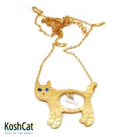 שרשרת חתול ודג צבע זהב
מידות: תליון: 3.5 על 4 ס"מ. אורך השרשרת 65 ס"מ
מחיר: 42 ₪