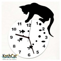 שעון קיר בצורת חתול דג
מידות: 26 ס"מ על 30 ס"מ שוקל 280 גרם עובי 30 מ"מ
מחיר: 176 ₪