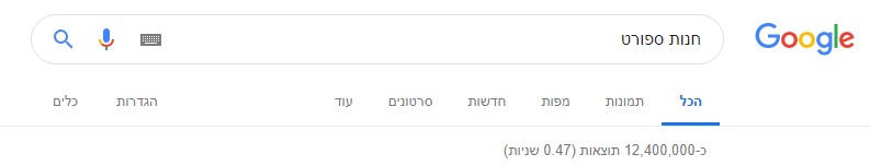 ביטויים עם מיליוני תוצאות נחשבים לתחרותיים ביותר
