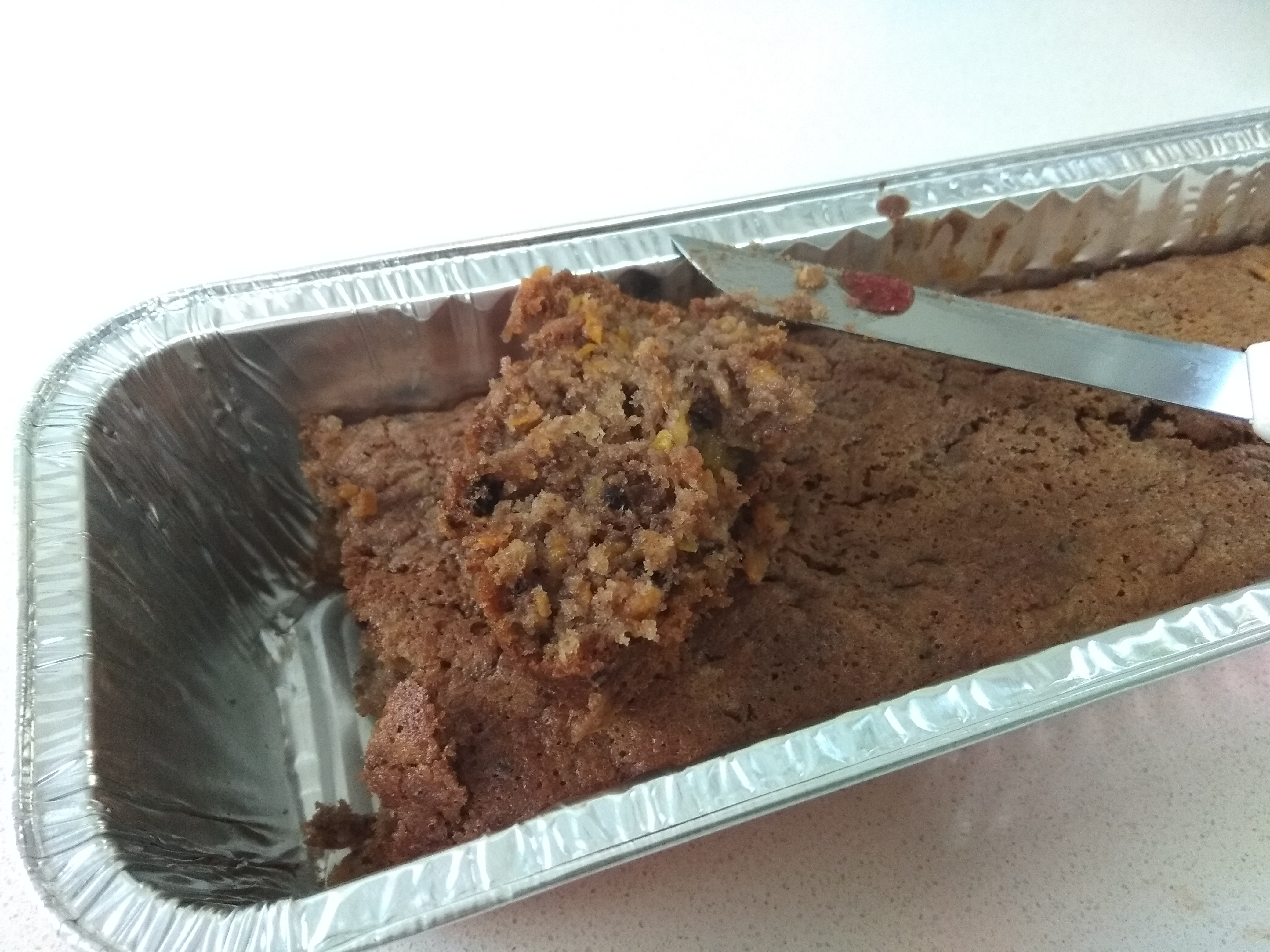 עוגת גזר ותבלינים