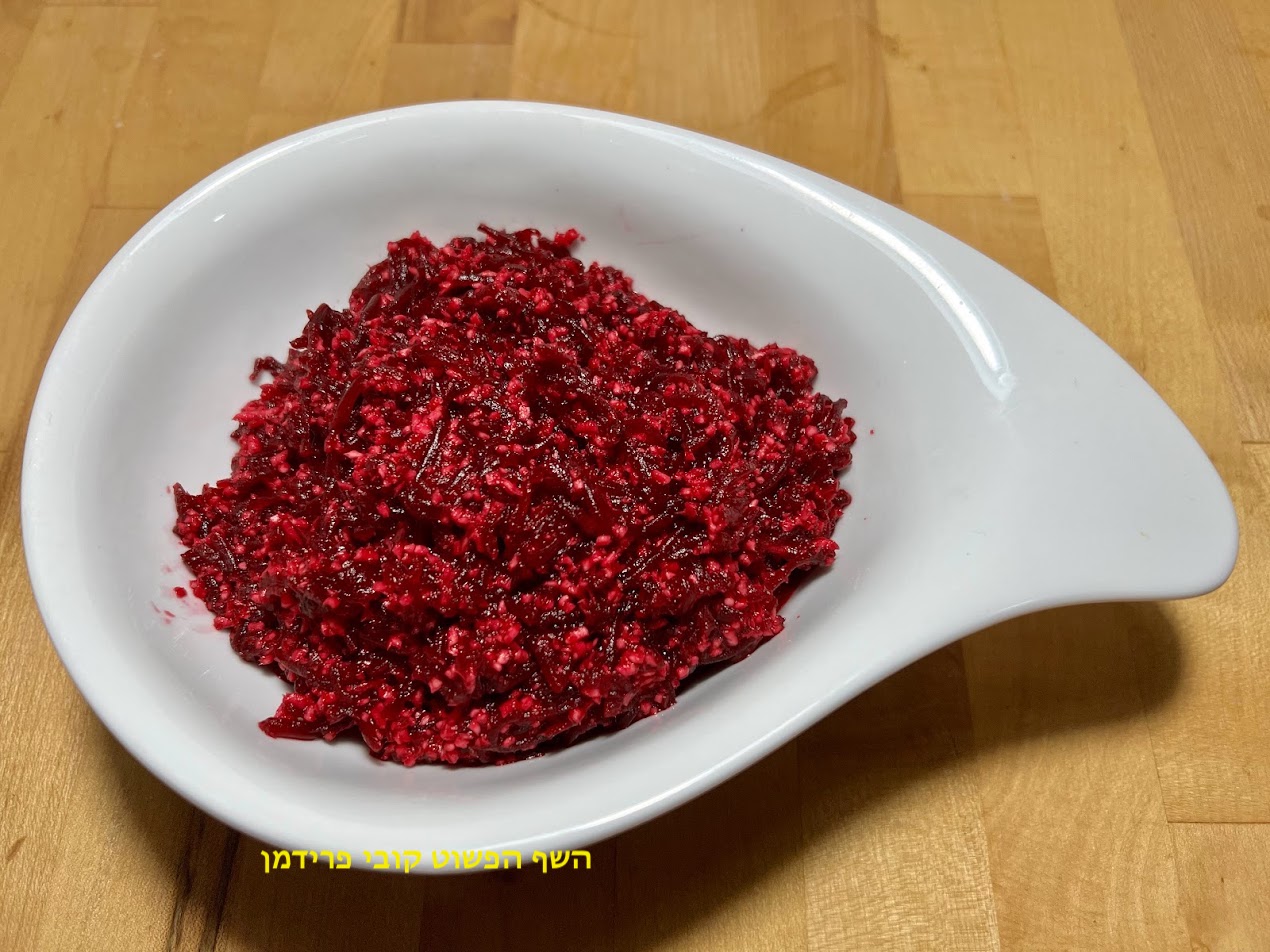 מתכון חזרת אדומה