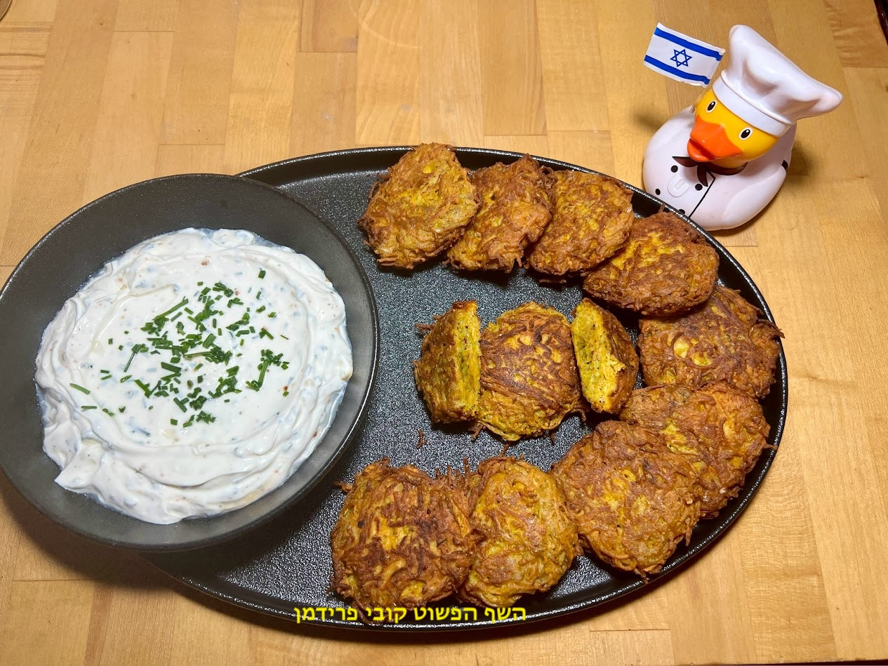 מתכון לביבות בטטה
