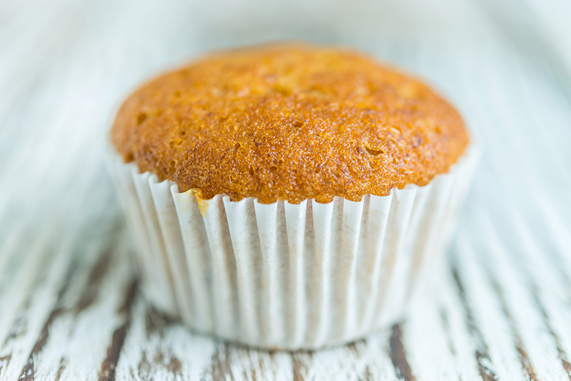 מאפינס בננה, פקאן ושקדים