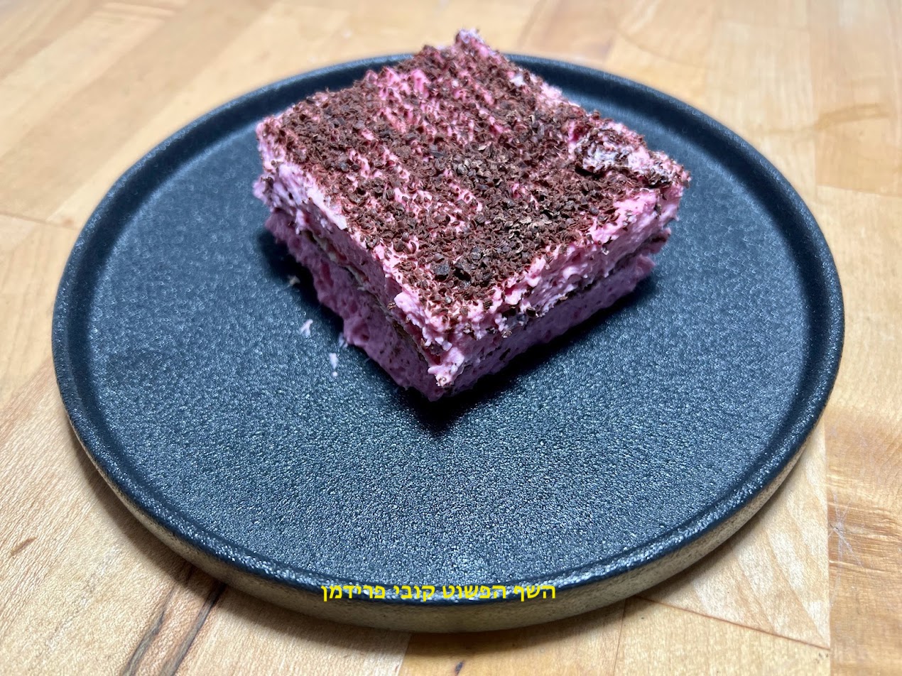 מתכון עוגת שכבות ממצות