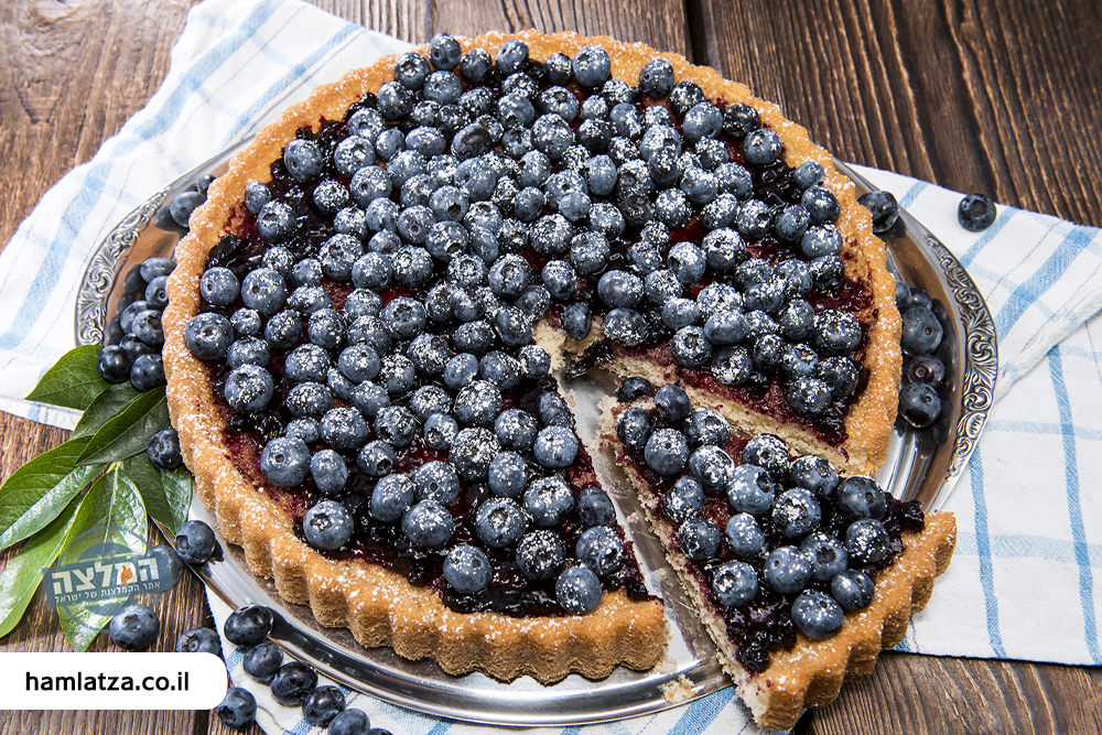 פאי אוכמניות בסגנון אמריקאי פאי אוכמניות בסגנון אמריקאי