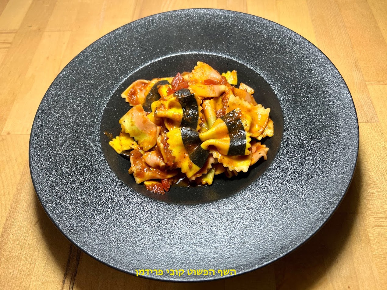 פסטה פארפלה ב 6 צבעים