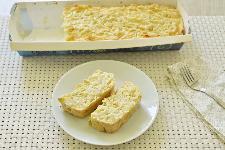 פשטידת כרוב לבן