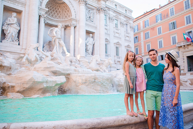 רומא עם ילדים