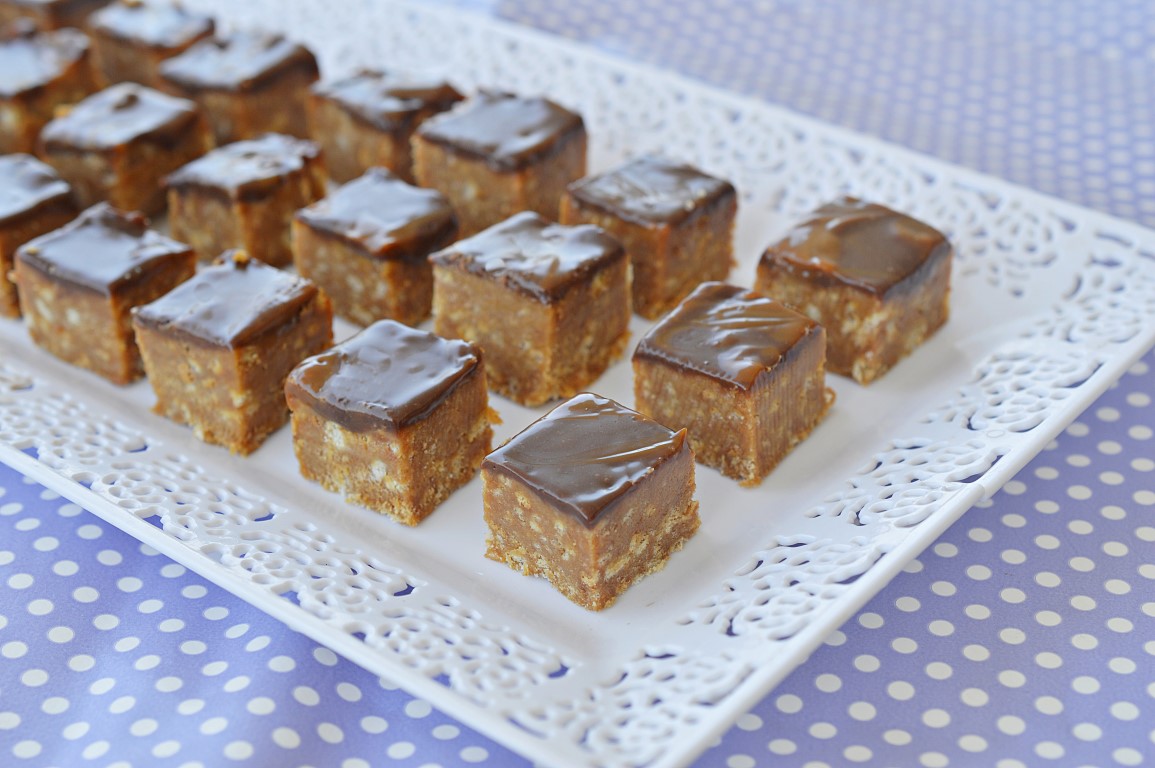 מתכון ריבועי ריבת חלב