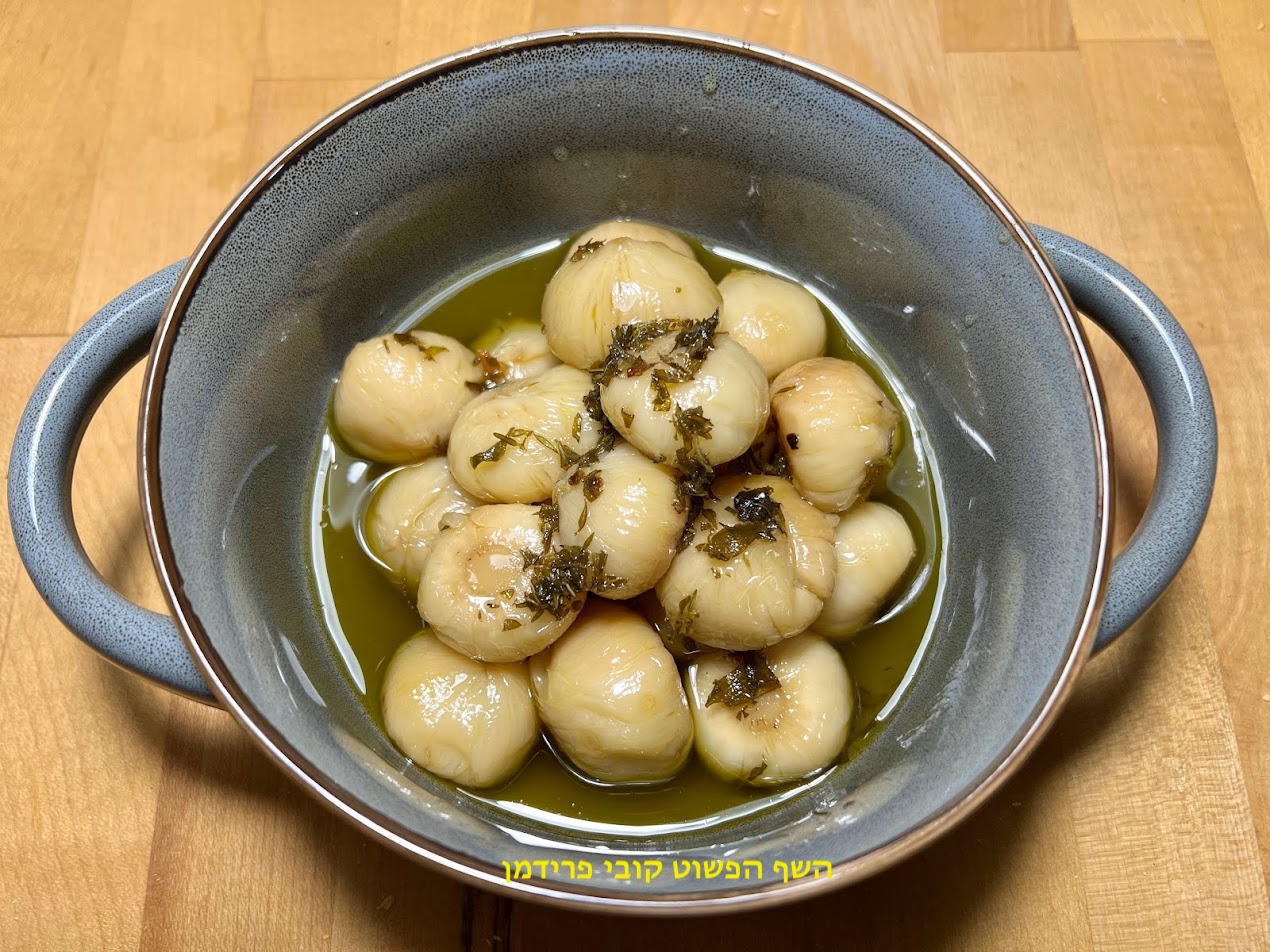 מתכון שום קונפי פיקנטי