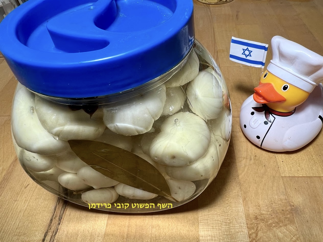 מתכון שום סולו כבוש